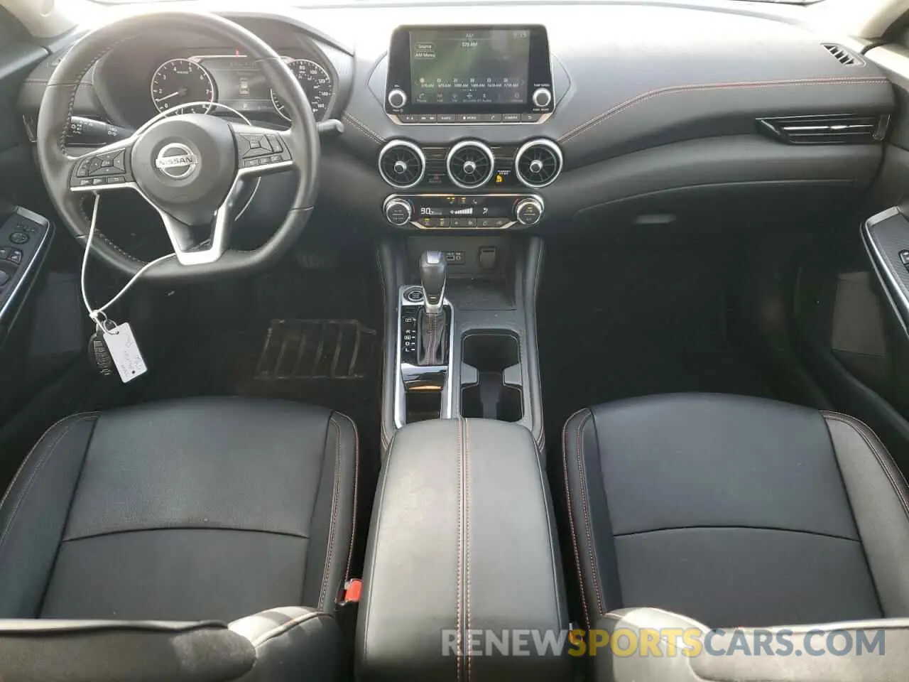 8 fotografías del automóvil dañado 3N1AB8DV3PY290515 NISSAN SENTRA 2023