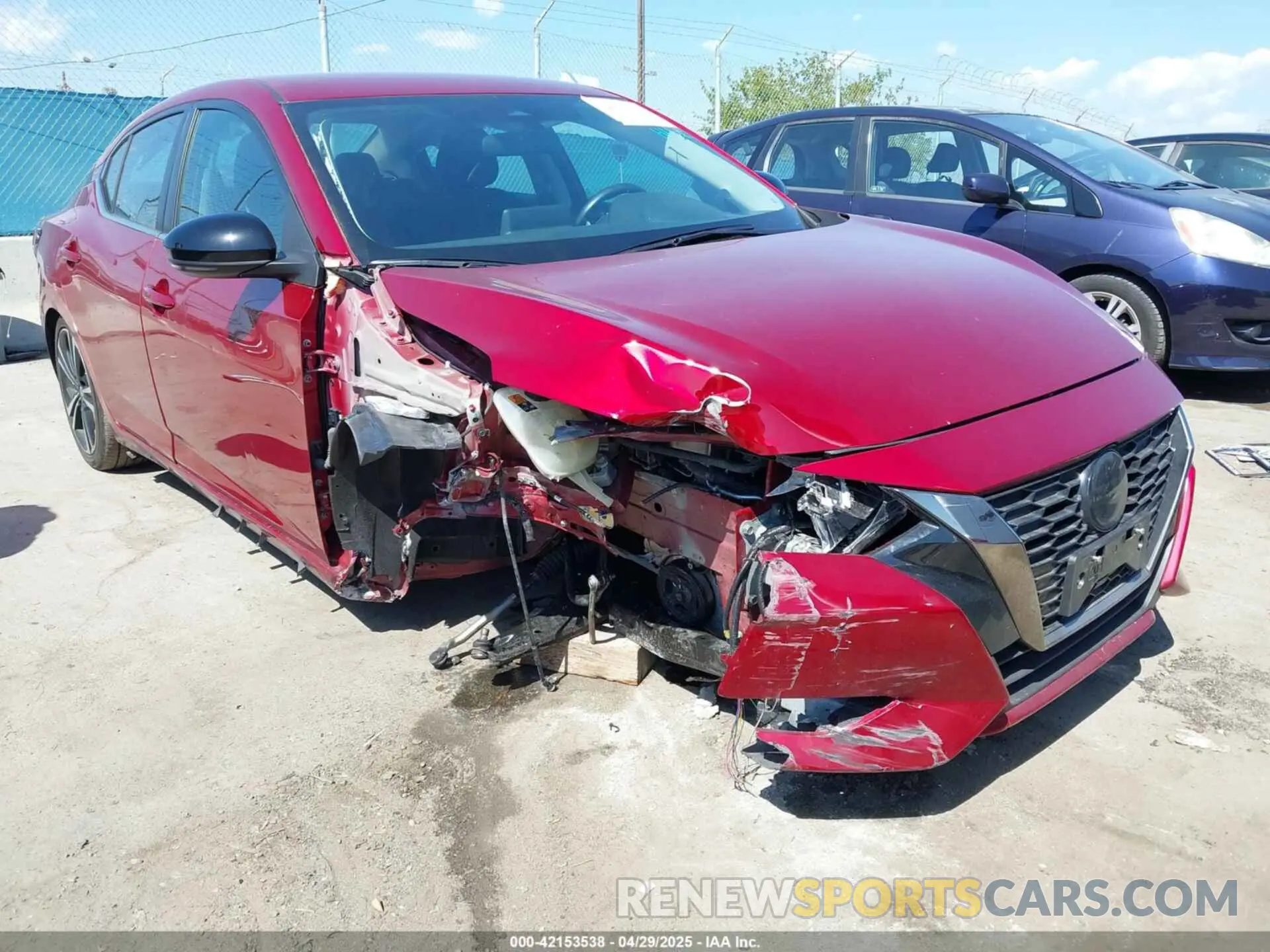 1 fotografías del automóvil dañado 3N1AB8DV4PY262691 NISSAN SENTRA 2023