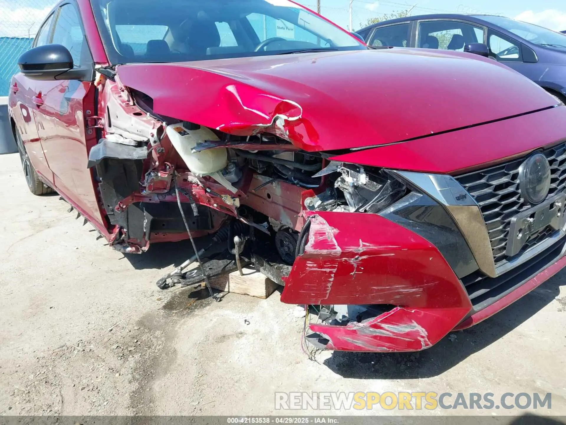 20 fotografías del automóvil dañado 3N1AB8DV4PY262691 NISSAN SENTRA 2023