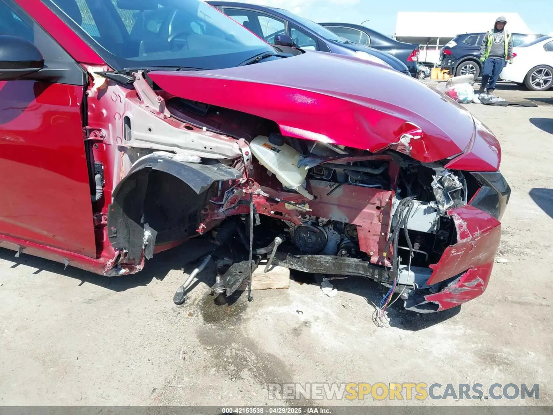 6 fotografías del automóvil dañado 3N1AB8DV4PY262691 NISSAN SENTRA 2023