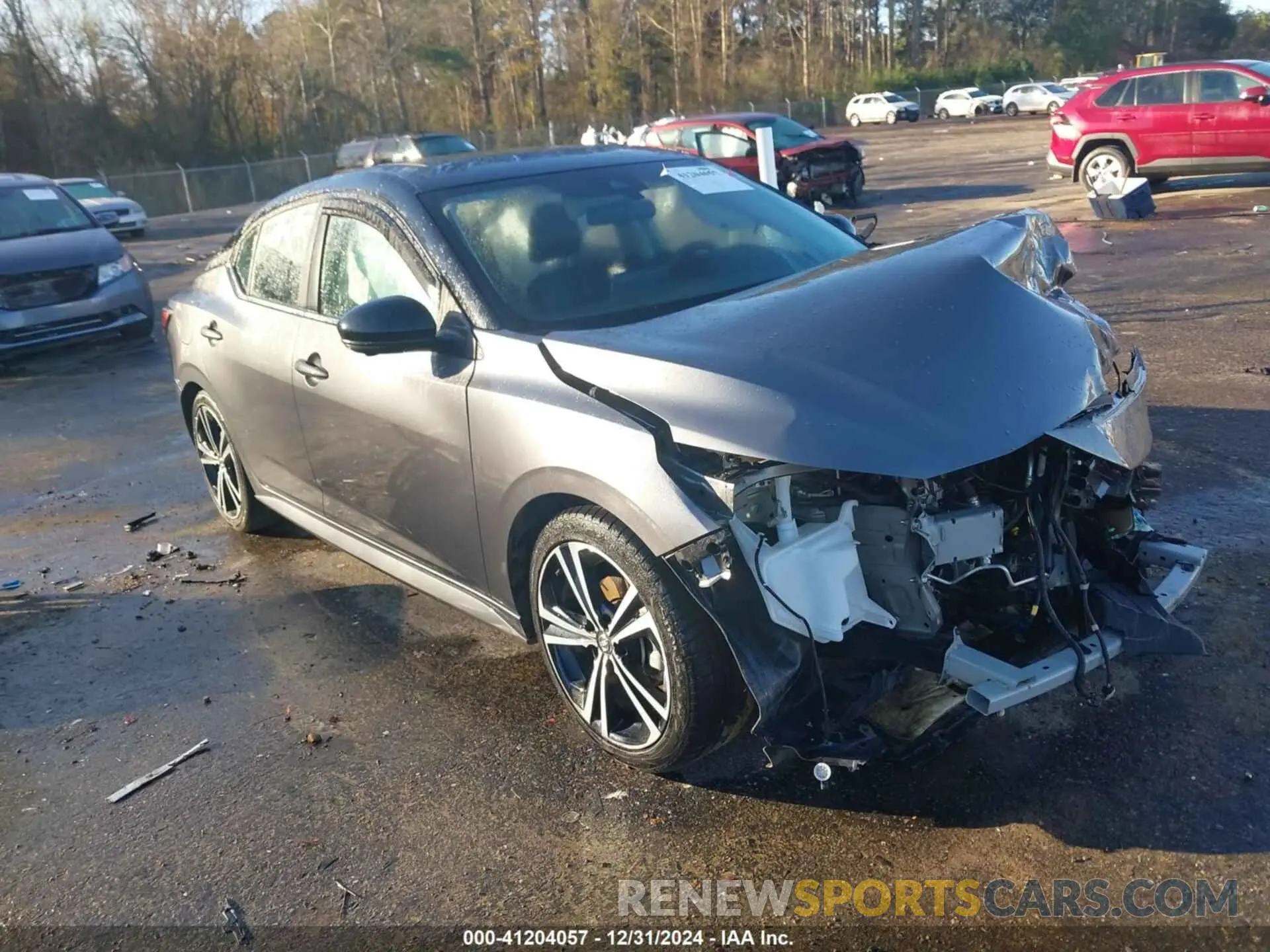 1 fotografías del automóvil dañado 3N1AB8DV4PY299482 NISSAN SENTRA 2023