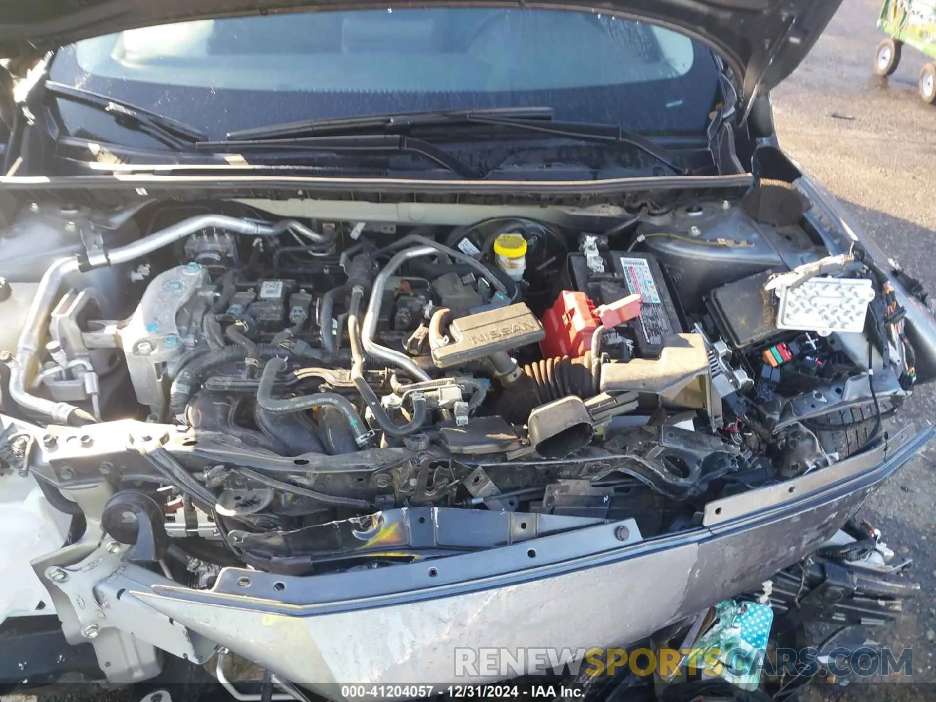 10 fotografías del automóvil dañado 3N1AB8DV4PY299482 NISSAN SENTRA 2023