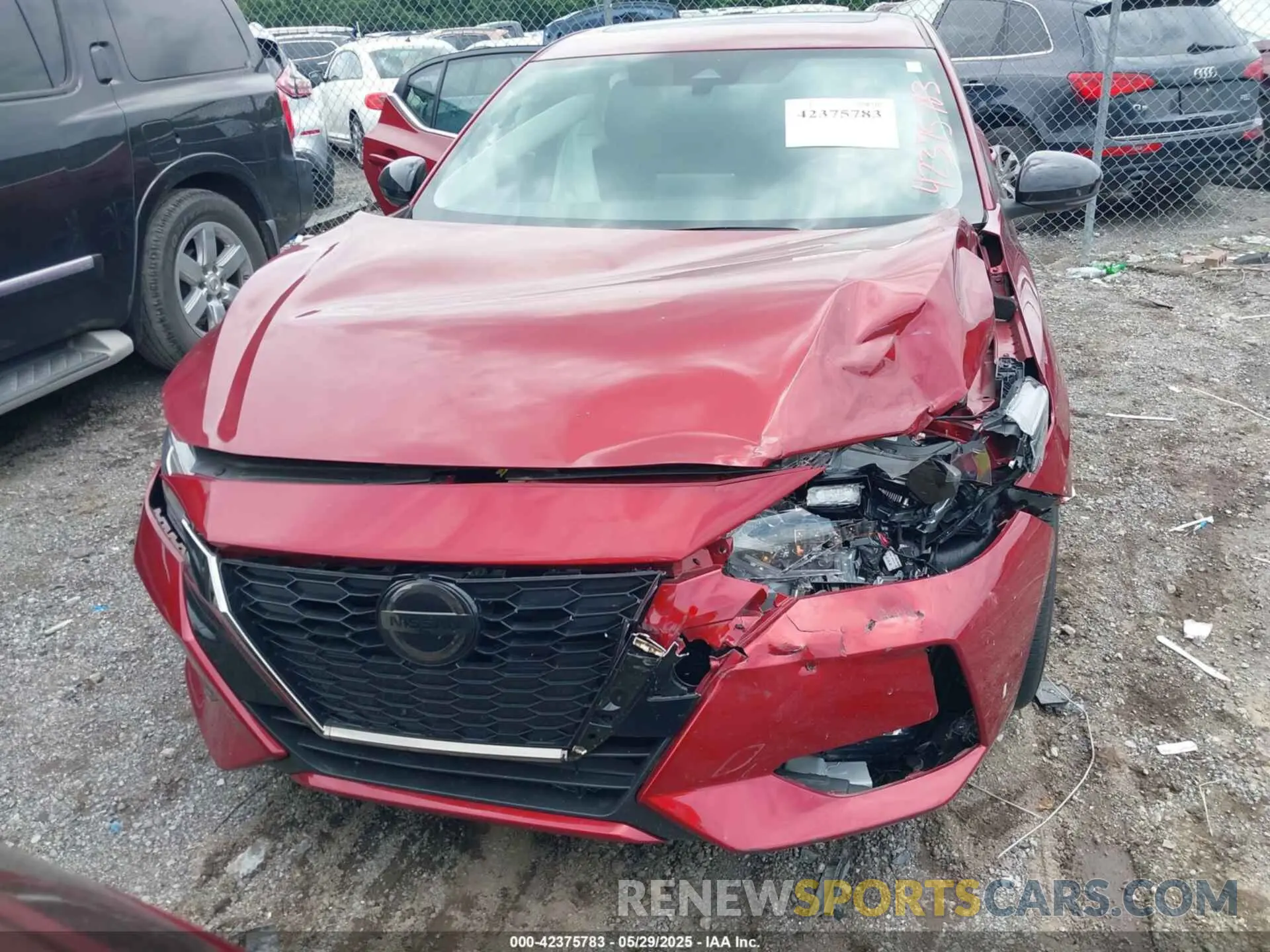12 fotografías del automóvil dañado 3N1AB8DV4PY320041 NISSAN SENTRA 2023