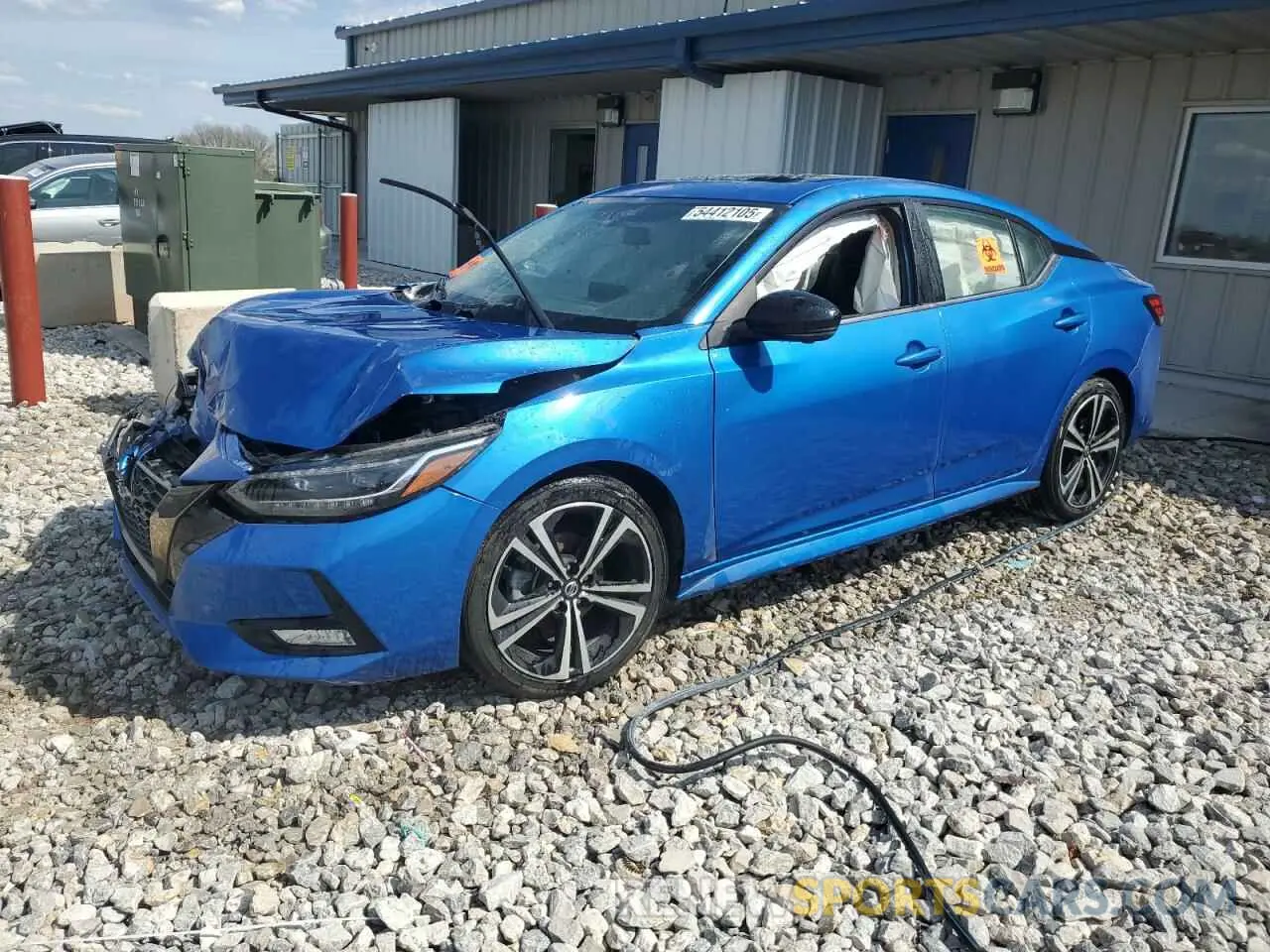 1 fotografías del automóvil dañado 3N1AB8DV6PY228588 NISSAN SENTRA 2023