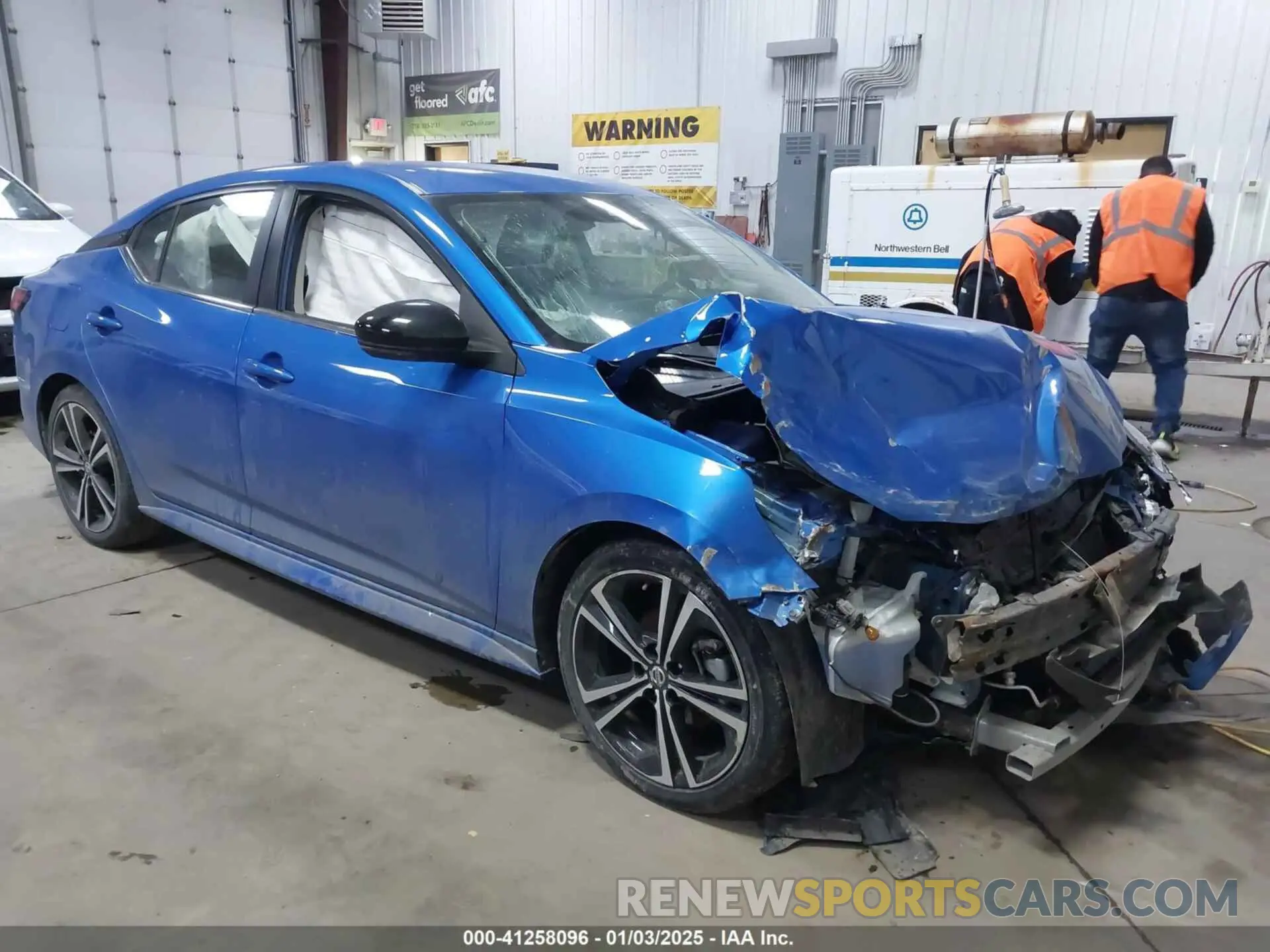 1 fotografías del automóvil dañado 3N1AB8DV6PY230941 NISSAN SENTRA 2023