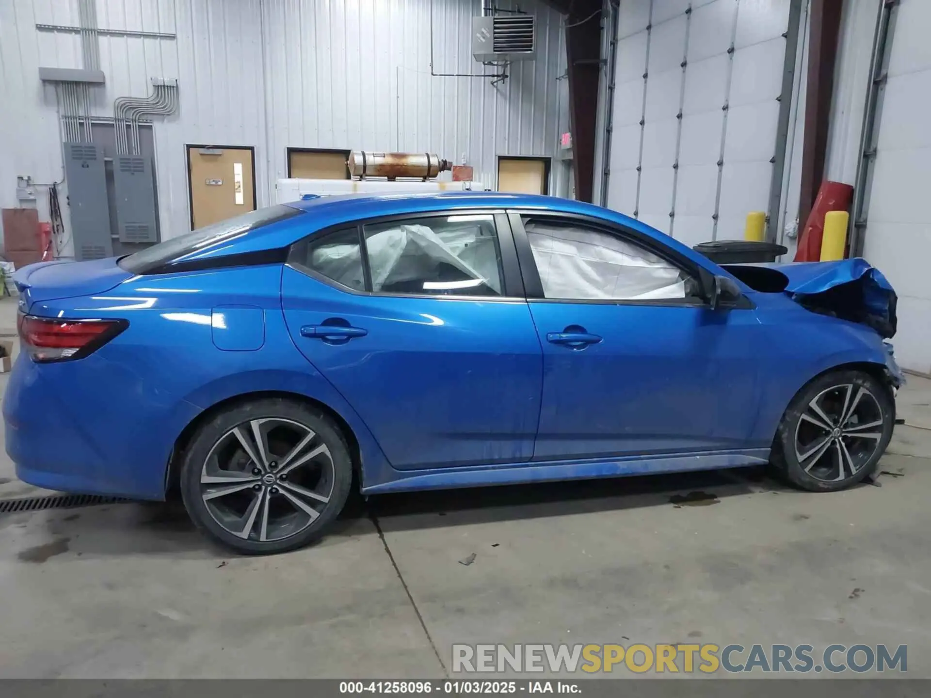 13 fotografías del automóvil dañado 3N1AB8DV6PY230941 NISSAN SENTRA 2023