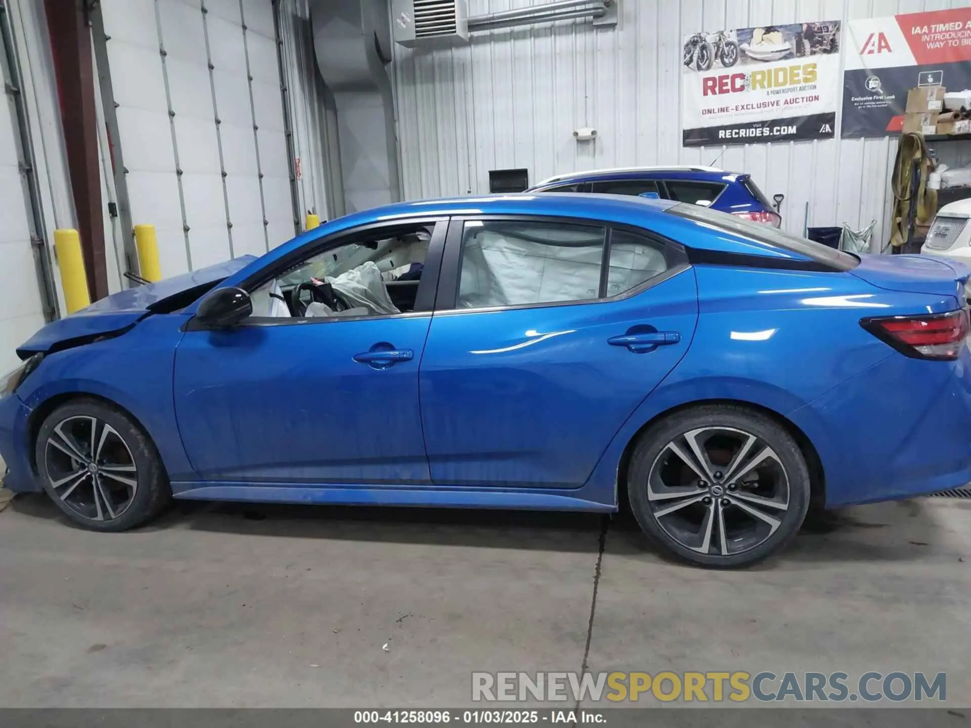 14 fotografías del automóvil dañado 3N1AB8DV6PY230941 NISSAN SENTRA 2023