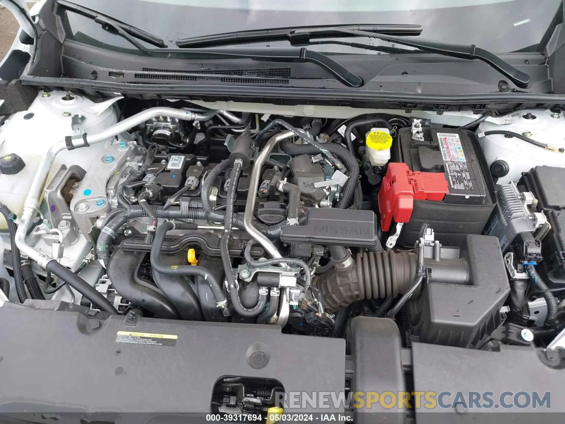 10 fotografías del automóvil dañado 3N1AB8DV6PY307260 NISSAN SENTRA 2023
