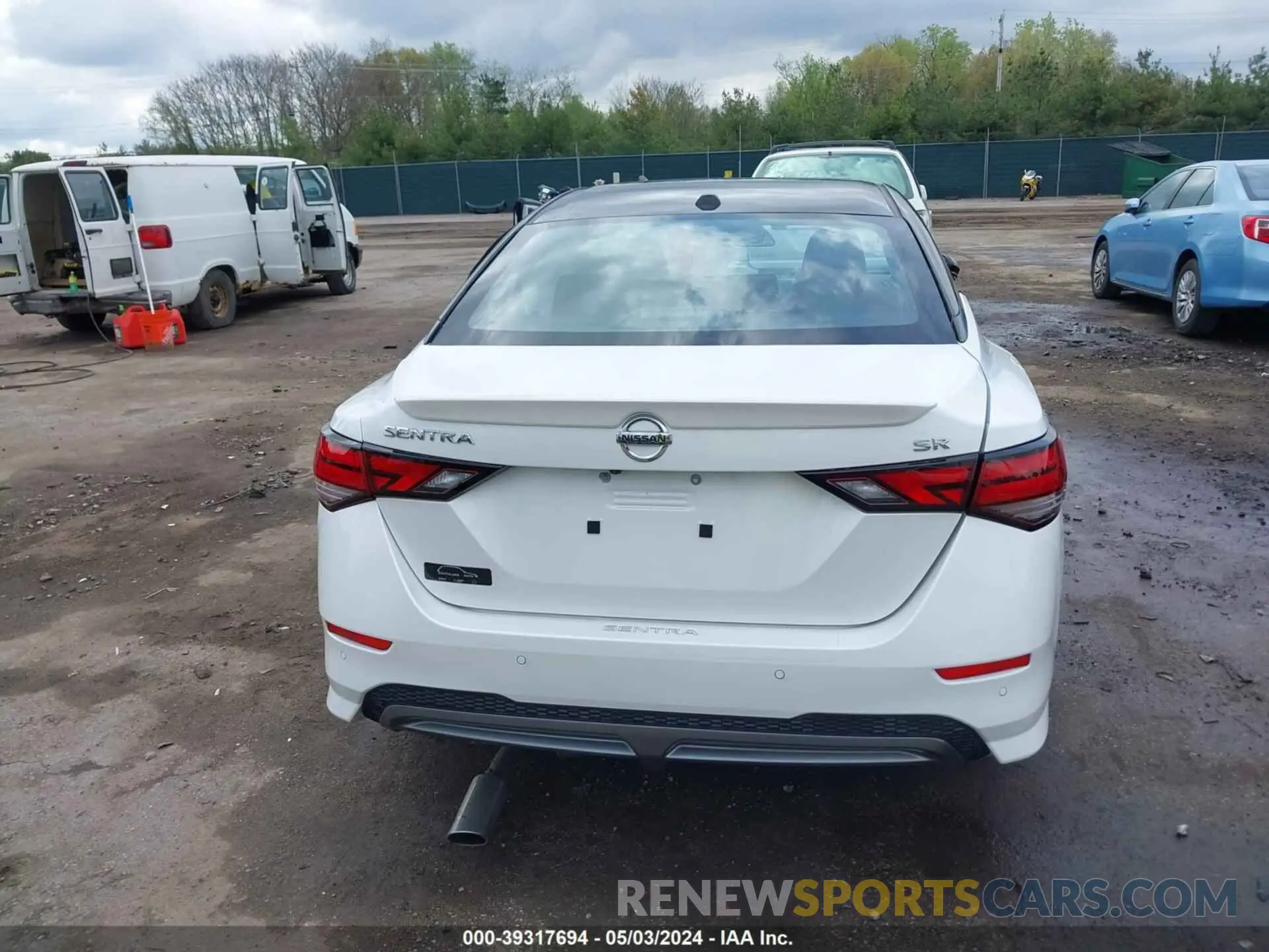 16 fotografías del automóvil dañado 3N1AB8DV6PY307260 NISSAN SENTRA 2023