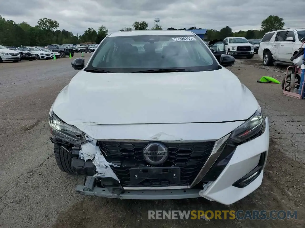 5 fotografías del automóvil dañado 3N1AB8DV6PY310708 NISSAN SENTRA 2023