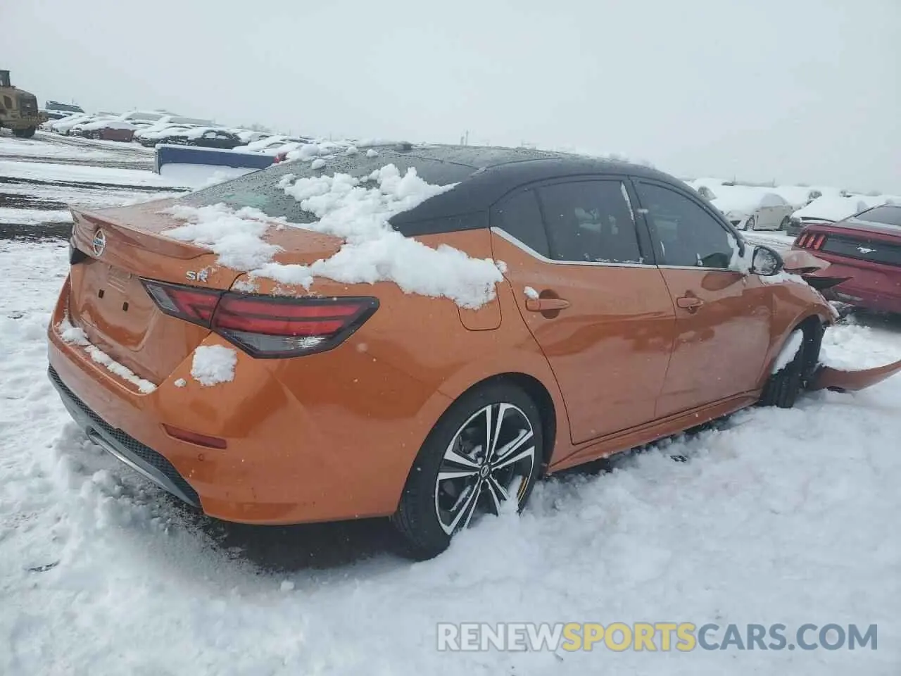 3 fotografías del automóvil dañado 3N1AB8DV8PY232111 NISSAN SENTRA 2023