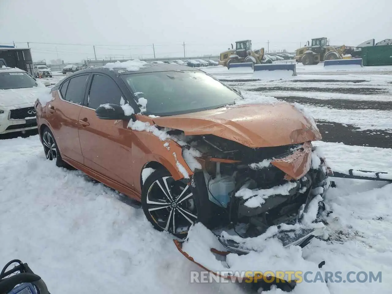 4 fotografías del automóvil dañado 3N1AB8DV8PY232111 NISSAN SENTRA 2023