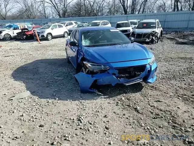 13 fotografías del automóvil dañado 3N1AB8DV8PY236319 NISSAN SENTRA 2023