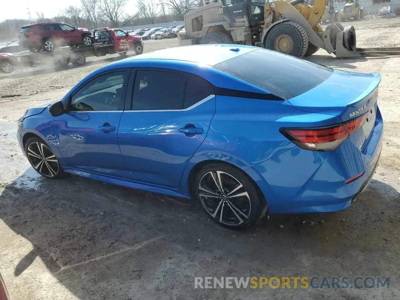2 fotografías del automóvil dañado 3N1AB8DV8PY236319 NISSAN SENTRA 2023