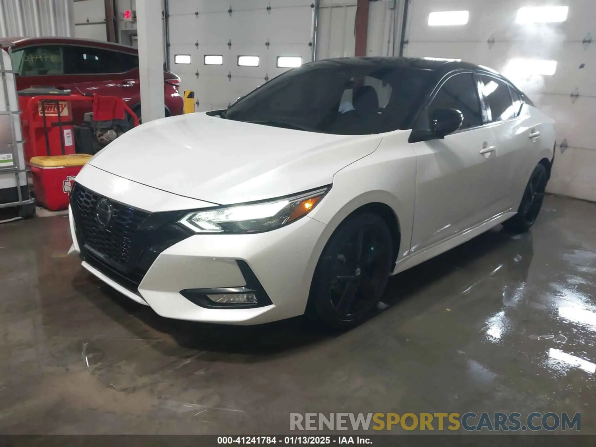 2 fotografías del automóvil dañado 3N1AB8DV8PY258627 NISSAN SENTRA 2023
