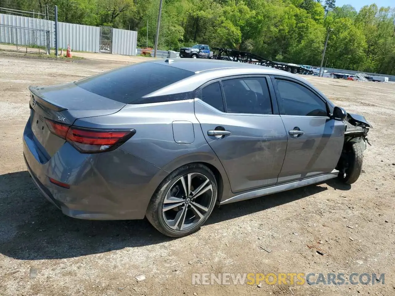 3 fotografías del automóvil dañado 3N1AB8DV8PY271569 NISSAN SENTRA 2023