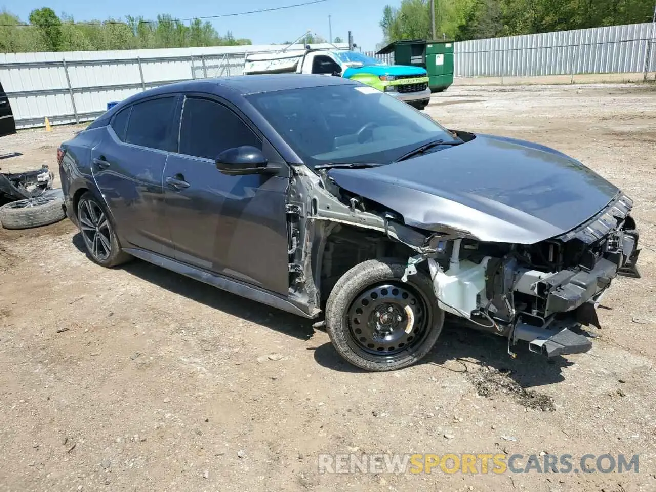 4 fotografías del automóvil dañado 3N1AB8DV8PY271569 NISSAN SENTRA 2023