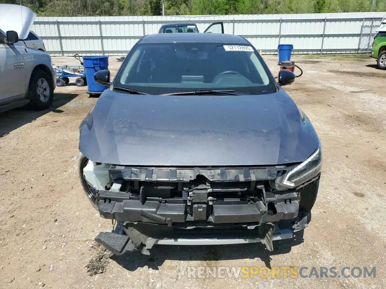 5 fotografías del automóvil dañado 3N1AB8DV8PY271569 NISSAN SENTRA 2023