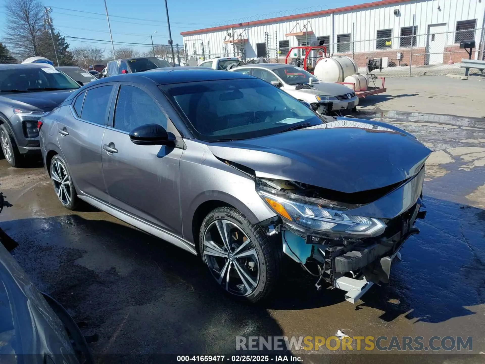 13 fotografías del automóvil dañado 3N1AB8DV9PY268793 NISSAN SENTRA 2023