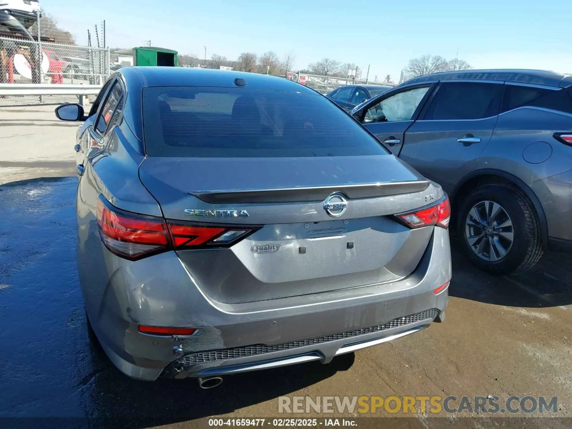16 fotografías del automóvil dañado 3N1AB8DV9PY268793 NISSAN SENTRA 2023