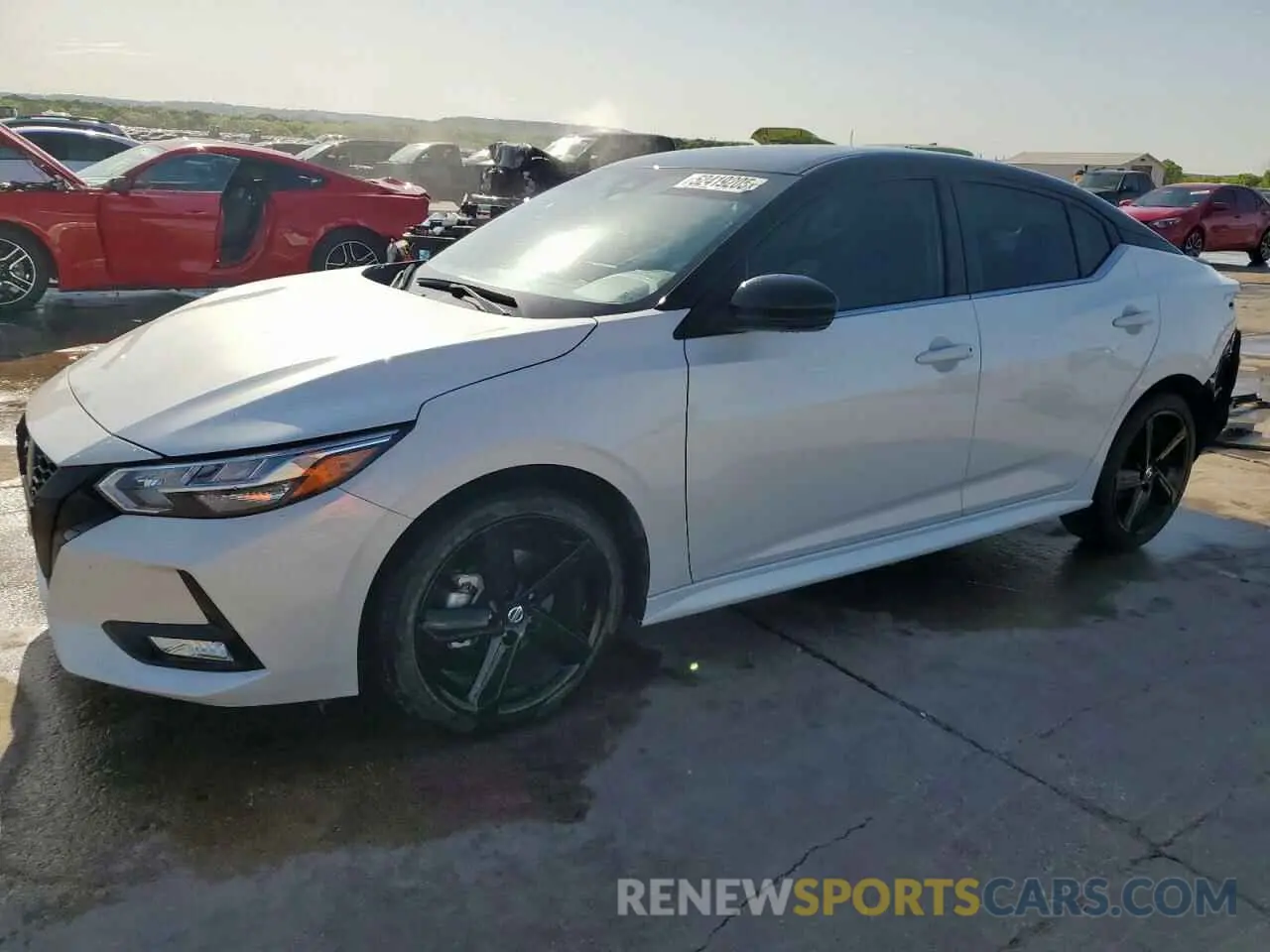 1 fotografías del automóvil dañado 3N1AB8DV9PY286968 NISSAN SENTRA 2023
