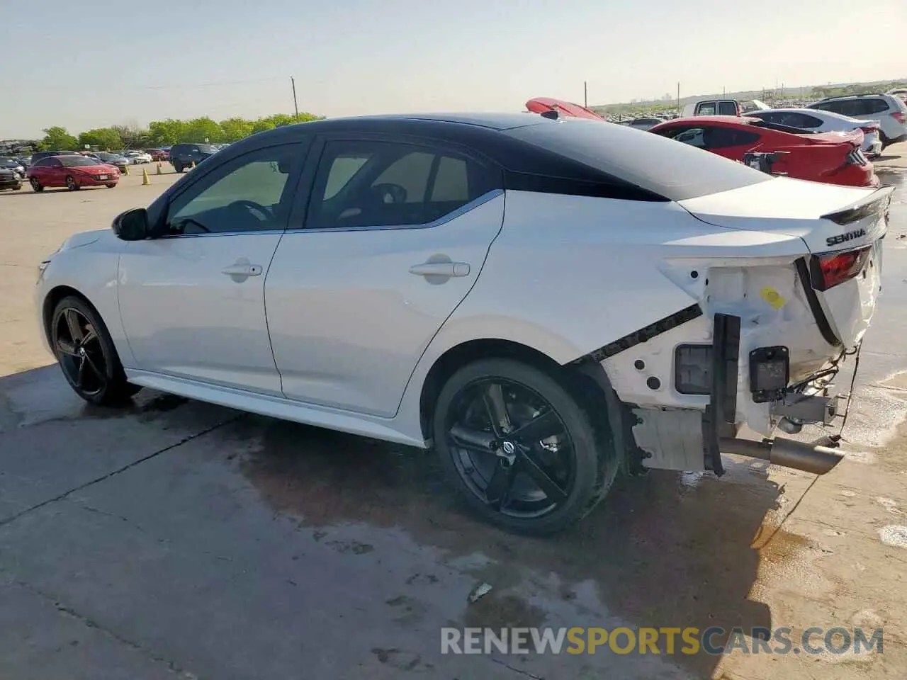 2 fotografías del automóvil dañado 3N1AB8DV9PY286968 NISSAN SENTRA 2023
