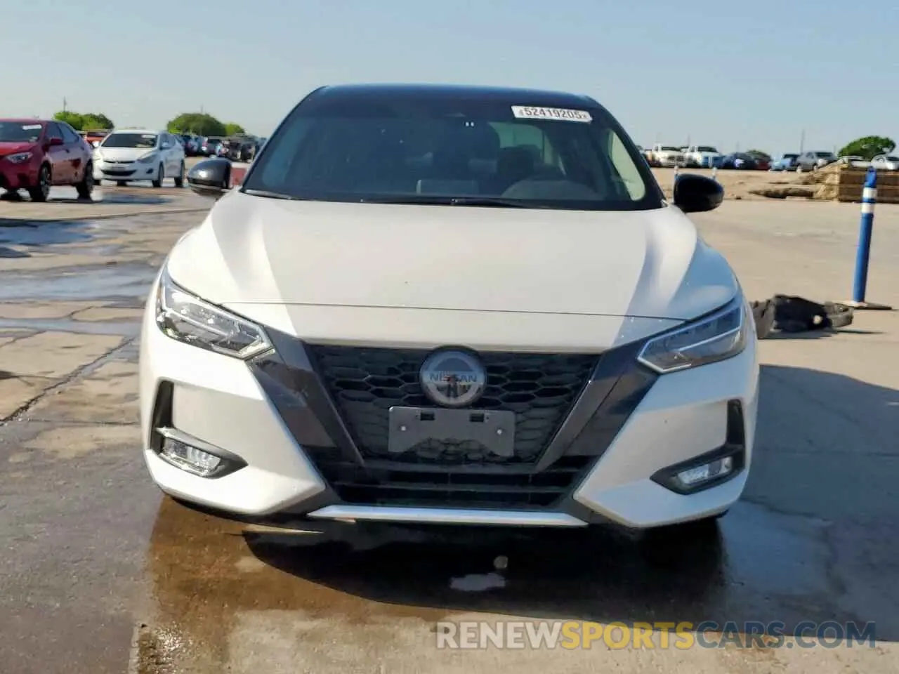 5 fotografías del automóvil dañado 3N1AB8DV9PY286968 NISSAN SENTRA 2023