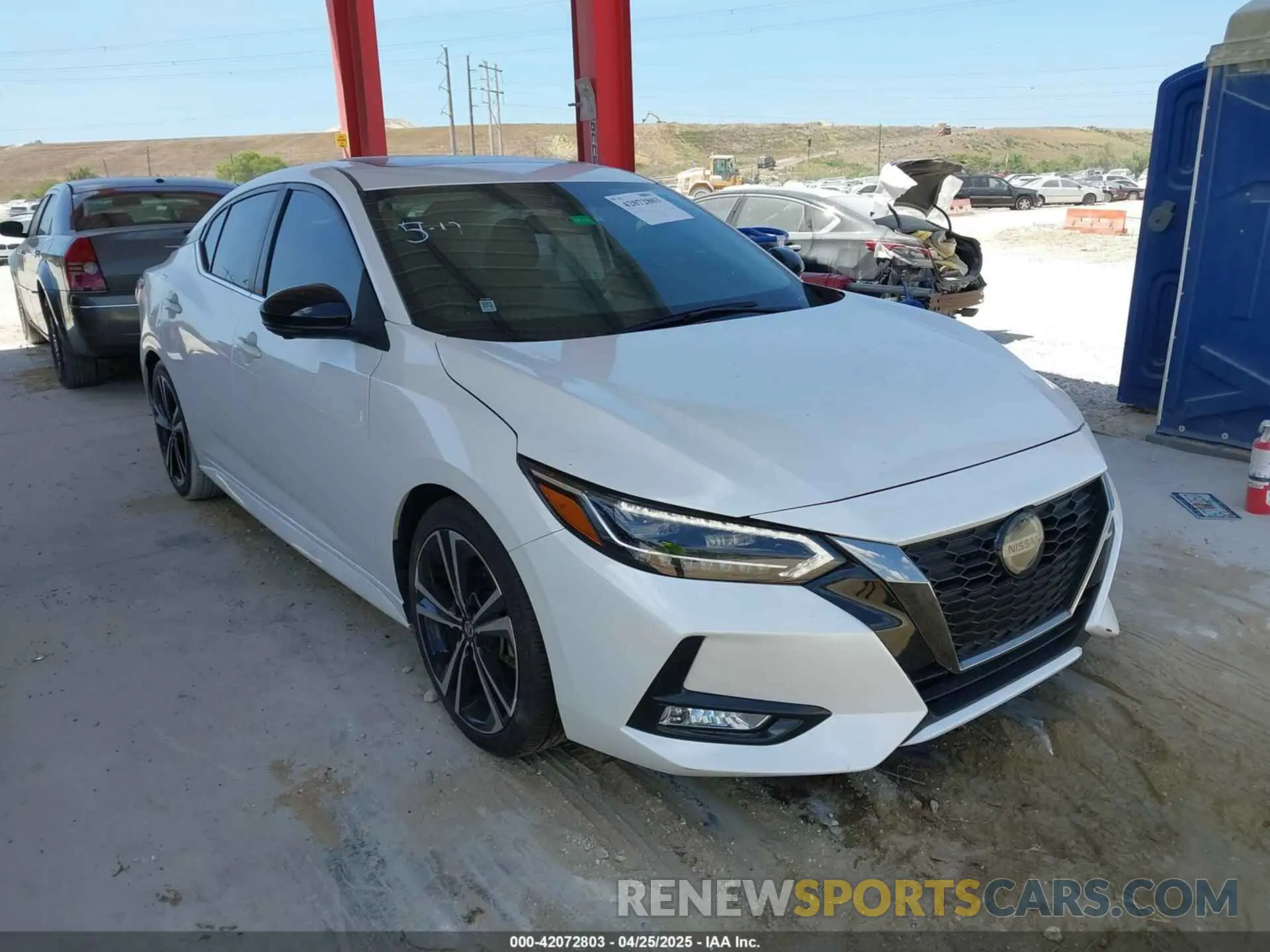 1 fotografías del automóvil dañado 3N1AB8DVXPY241098 NISSAN SENTRA 2023
