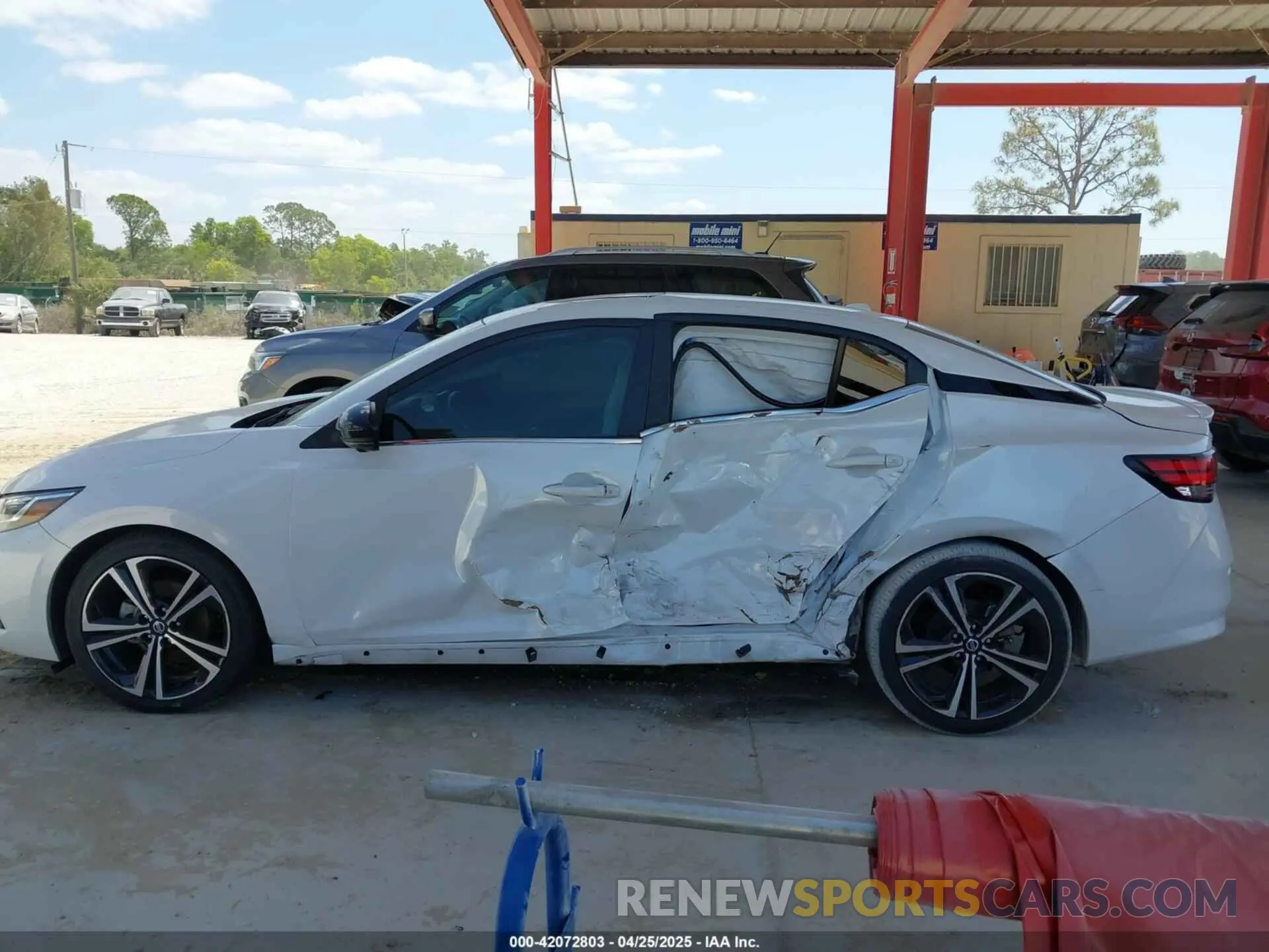 14 fotografías del automóvil dañado 3N1AB8DVXPY241098 NISSAN SENTRA 2023