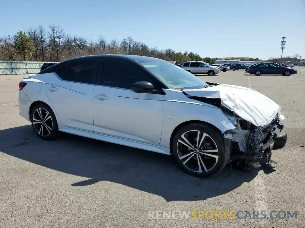 4 fotografías del automóvil dañado 3N1AB8DVXPY255700 NISSAN SENTRA 2023