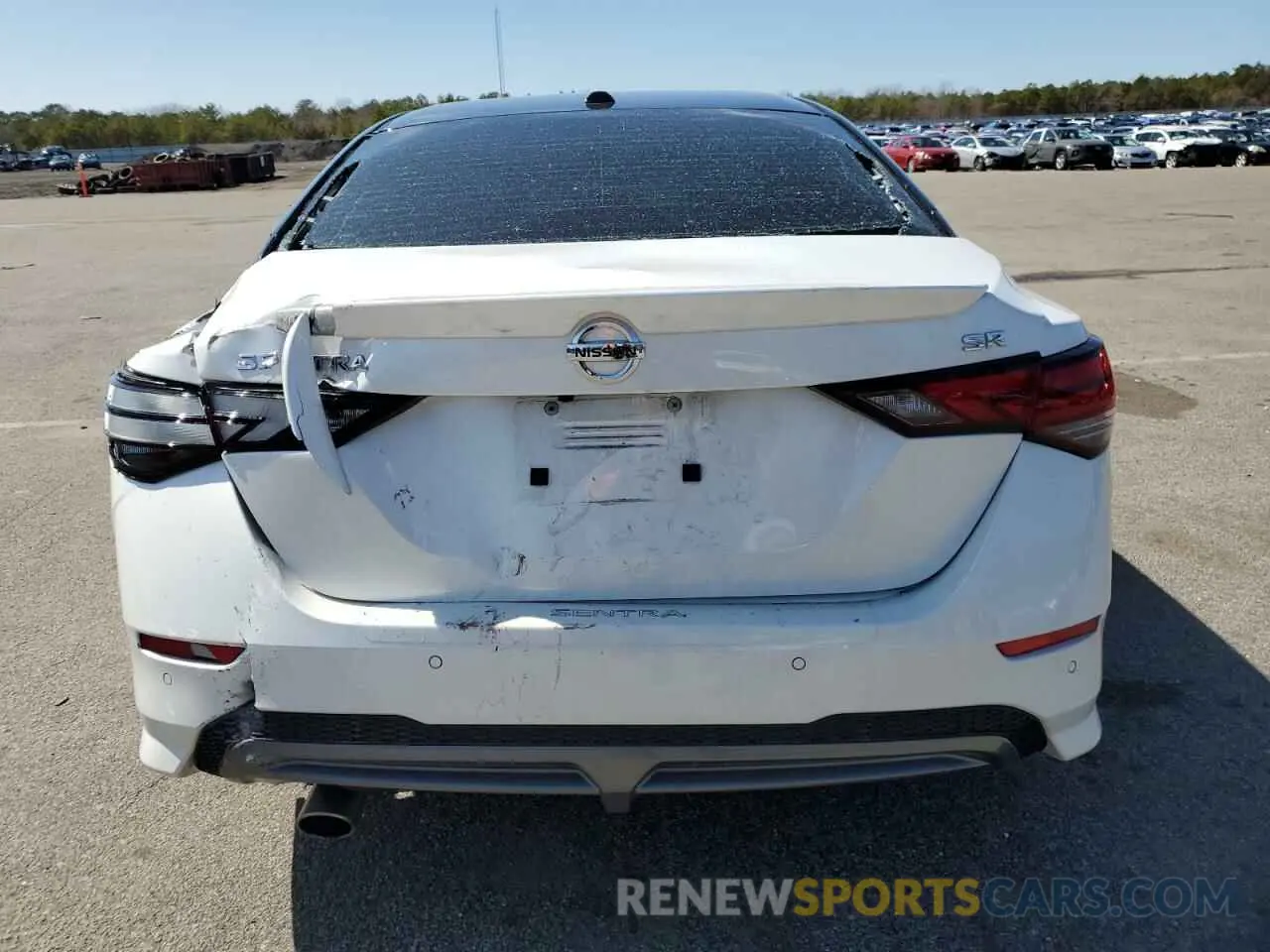 6 fotografías del automóvil dañado 3N1AB8DVXPY255700 NISSAN SENTRA 2023