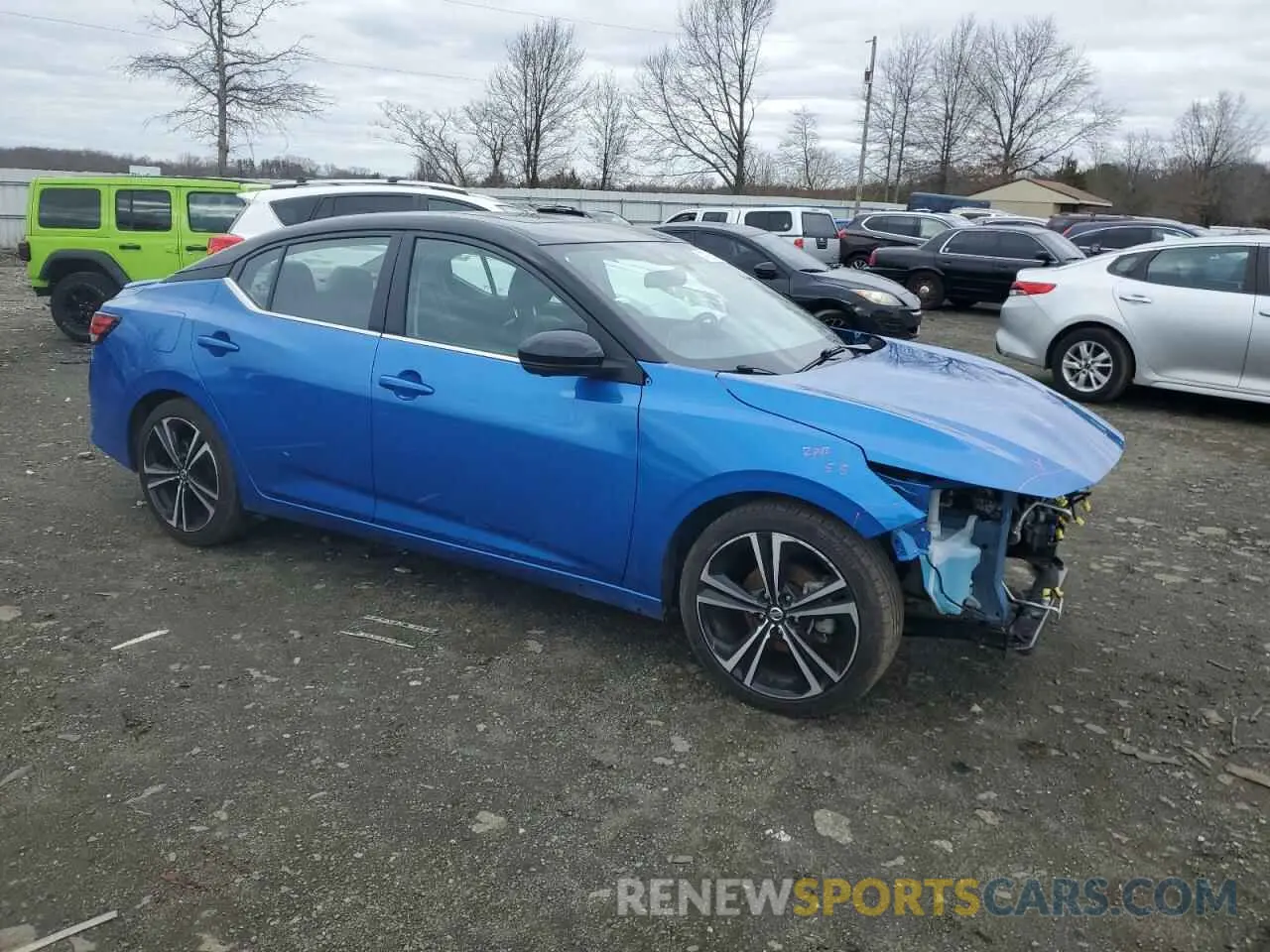 4 fotografías del automóvil dañado 3N1AB8DVXPY263585 NISSAN SENTRA 2023