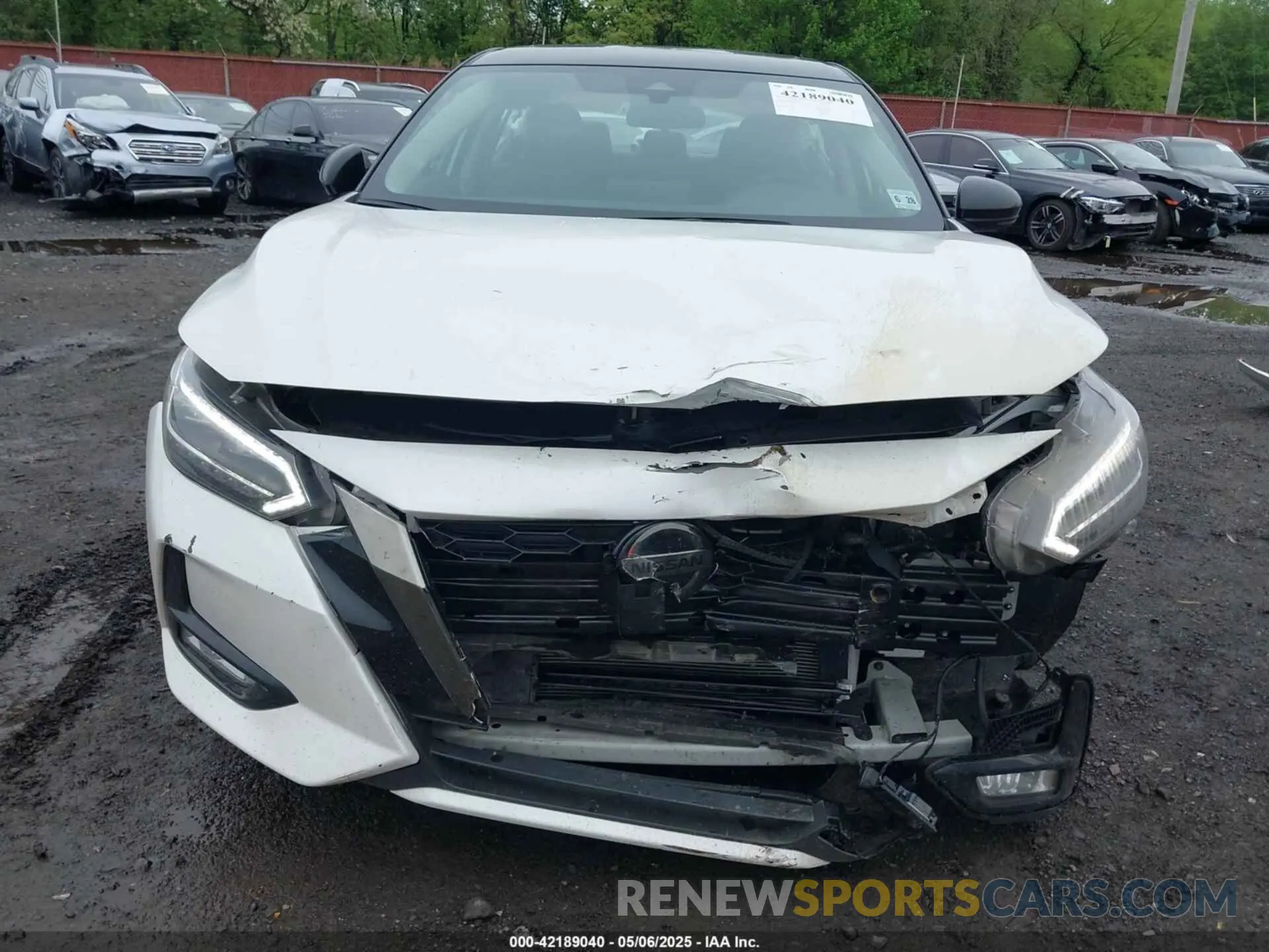 12 fotografías del automóvil dañado 3N1AB8DVXPY266406 NISSAN SENTRA 2023