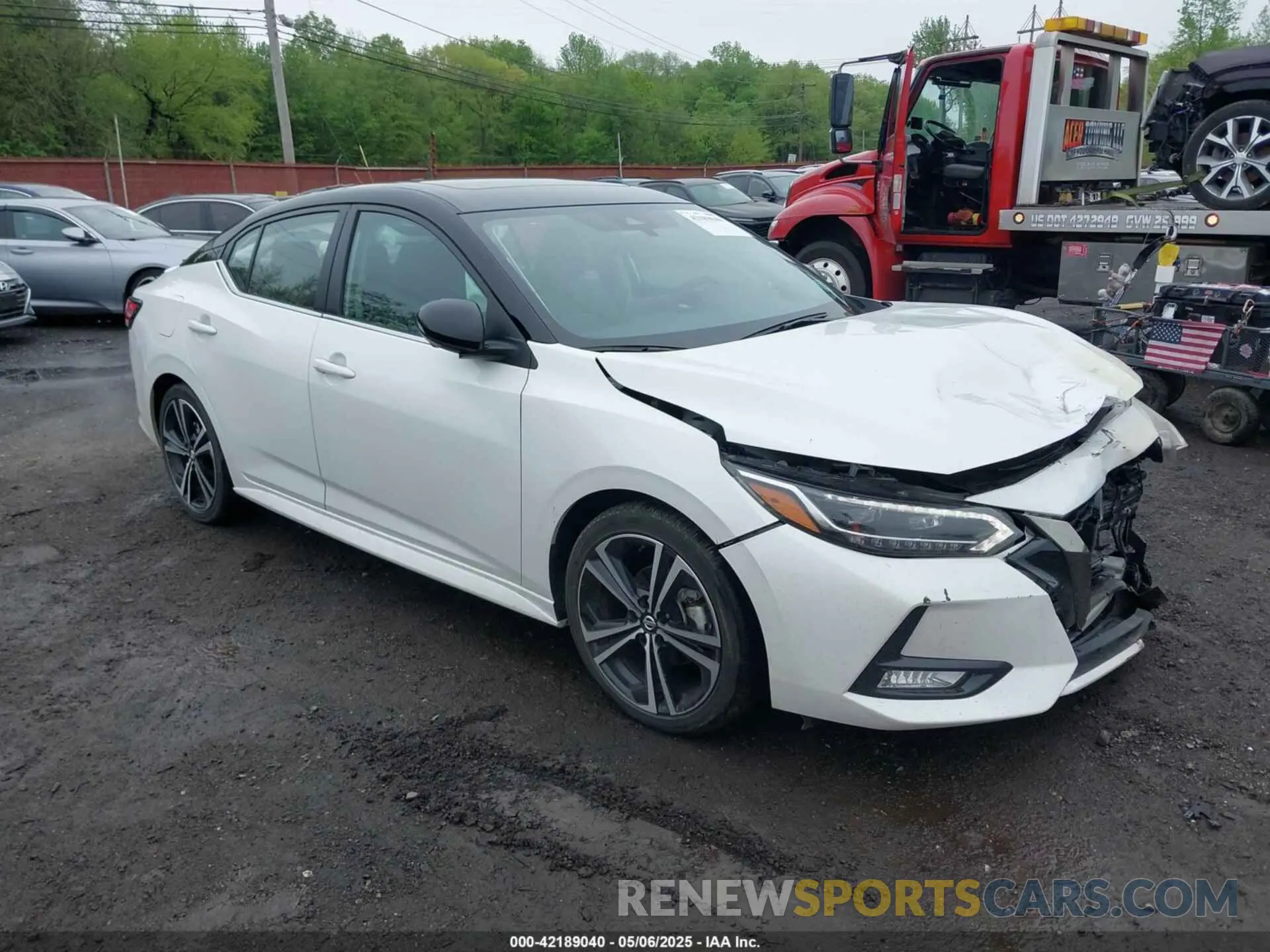 17 fotografías del automóvil dañado 3N1AB8DVXPY266406 NISSAN SENTRA 2023