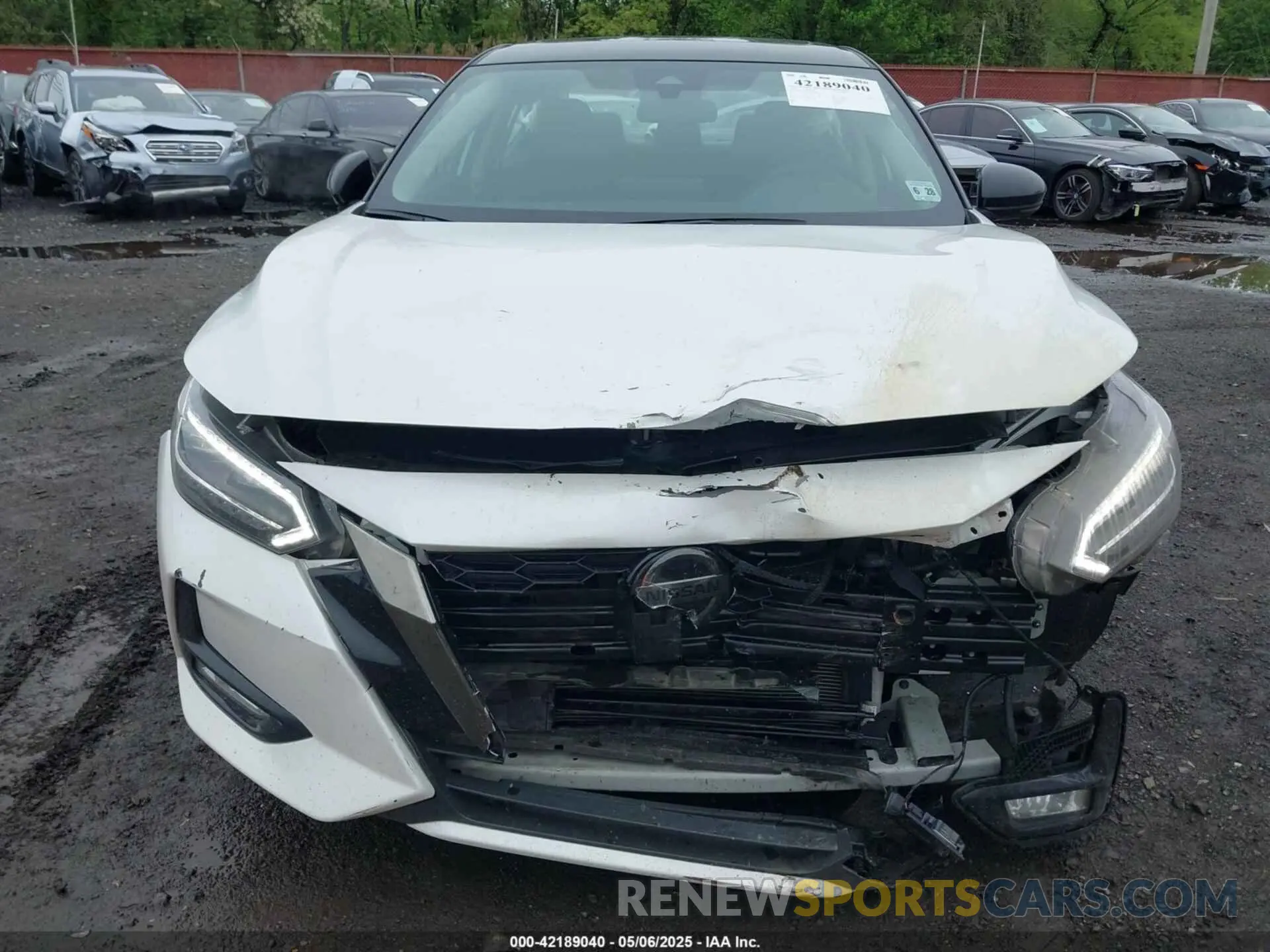 18 fotografías del automóvil dañado 3N1AB8DVXPY266406 NISSAN SENTRA 2023