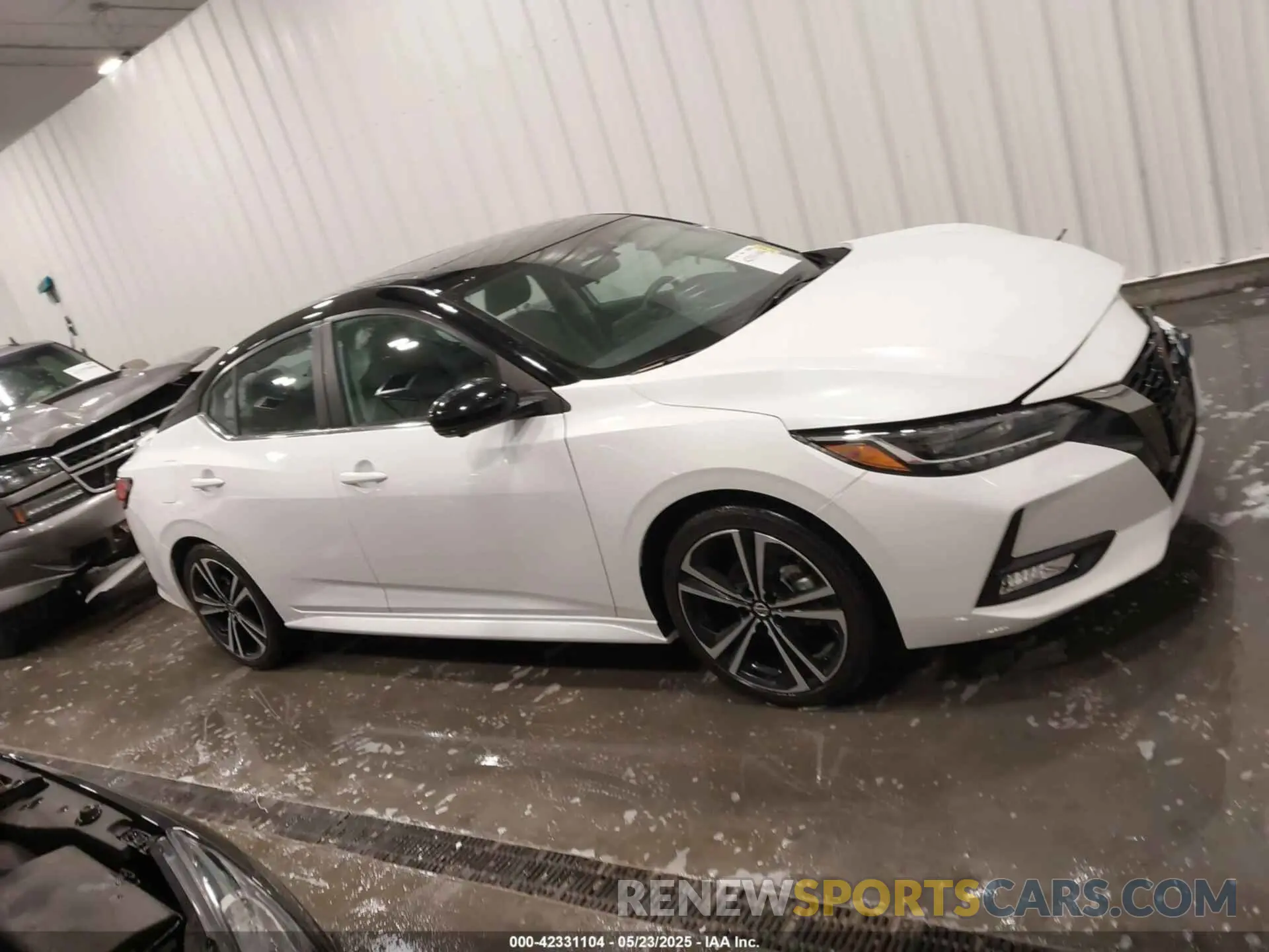 13 fotografías del automóvil dañado 3N1AB8DVXPY319590 NISSAN SENTRA 2023