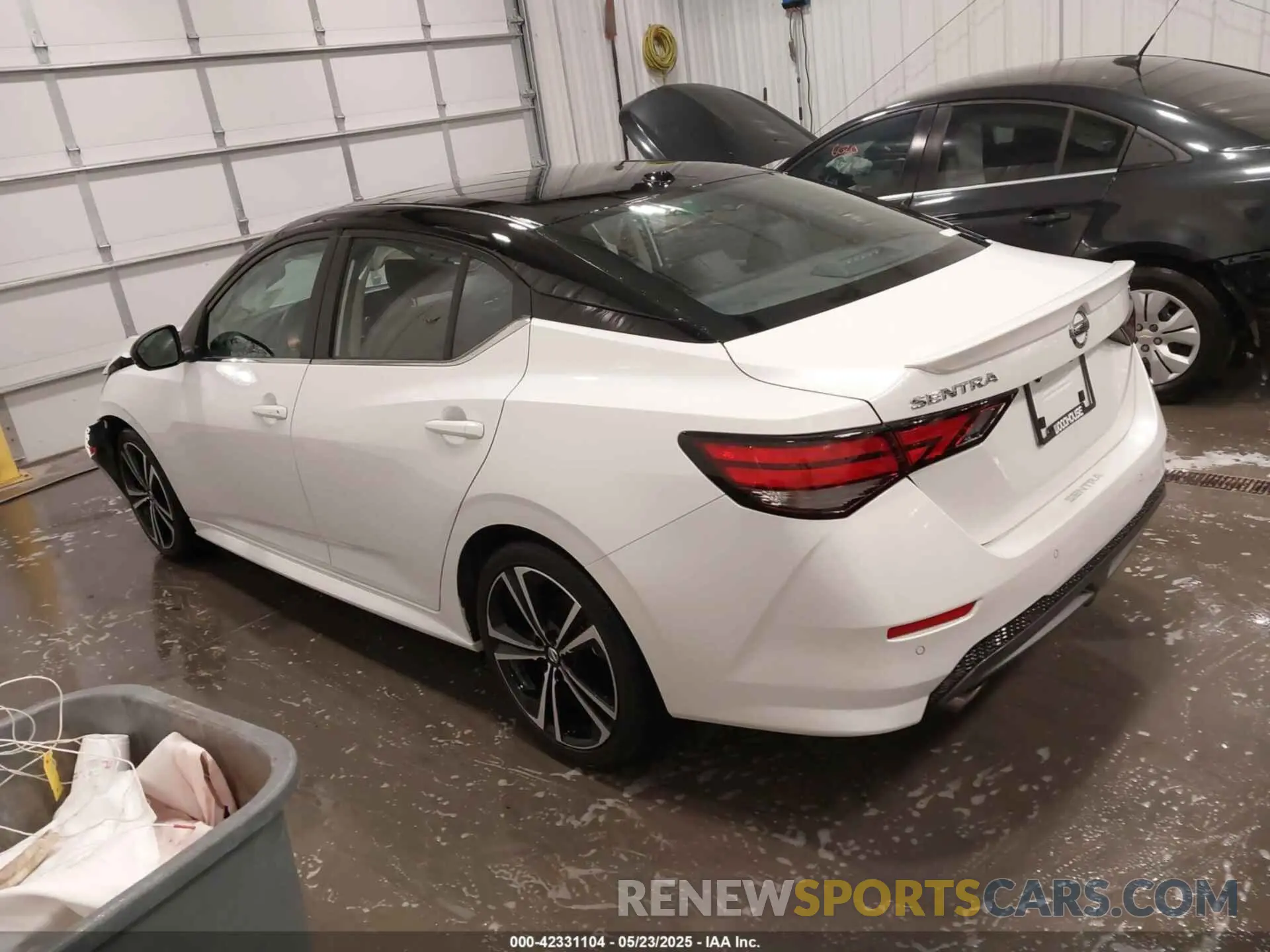 3 fotografías del automóvil dañado 3N1AB8DVXPY319590 NISSAN SENTRA 2023