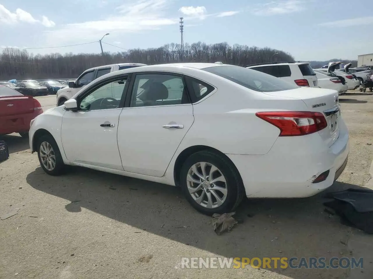 2 fotografías del automóvil dañado 3N1AB7AP4HY341439 NISSAN SENTRA 2024