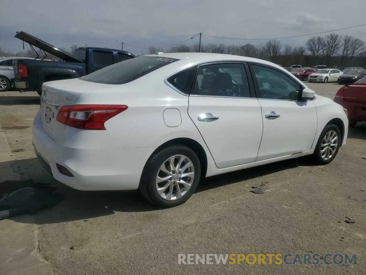 3 fotografías del automóvil dañado 3N1AB7AP4HY341439 NISSAN SENTRA 2024