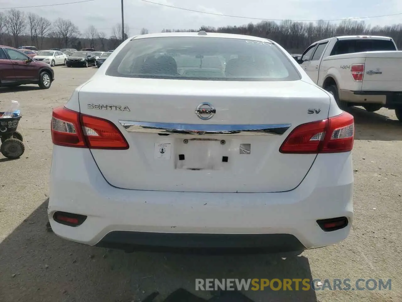 6 fotografías del automóvil dañado 3N1AB7AP4HY341439 NISSAN SENTRA 2024