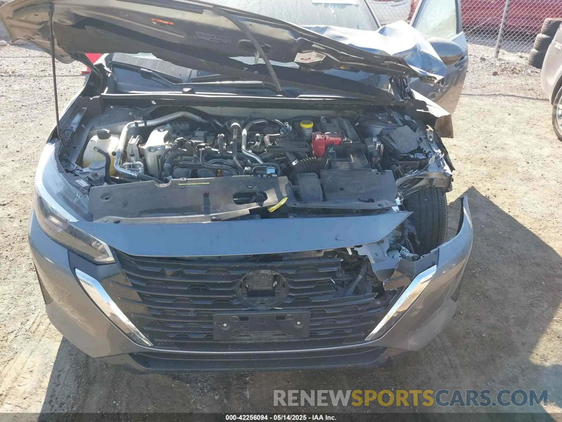 10 fotografías del automóvil dañado 3N1AB8BV0RY206978 NISSAN SENTRA 2024