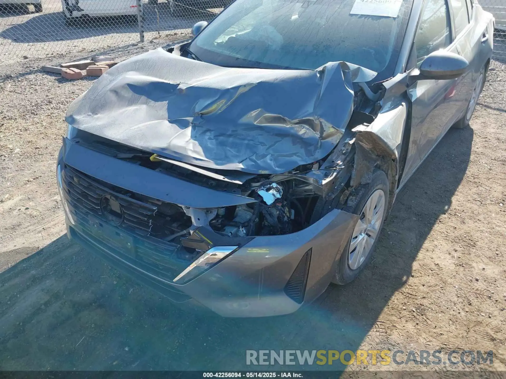 6 fotografías del automóvil dañado 3N1AB8BV0RY206978 NISSAN SENTRA 2024