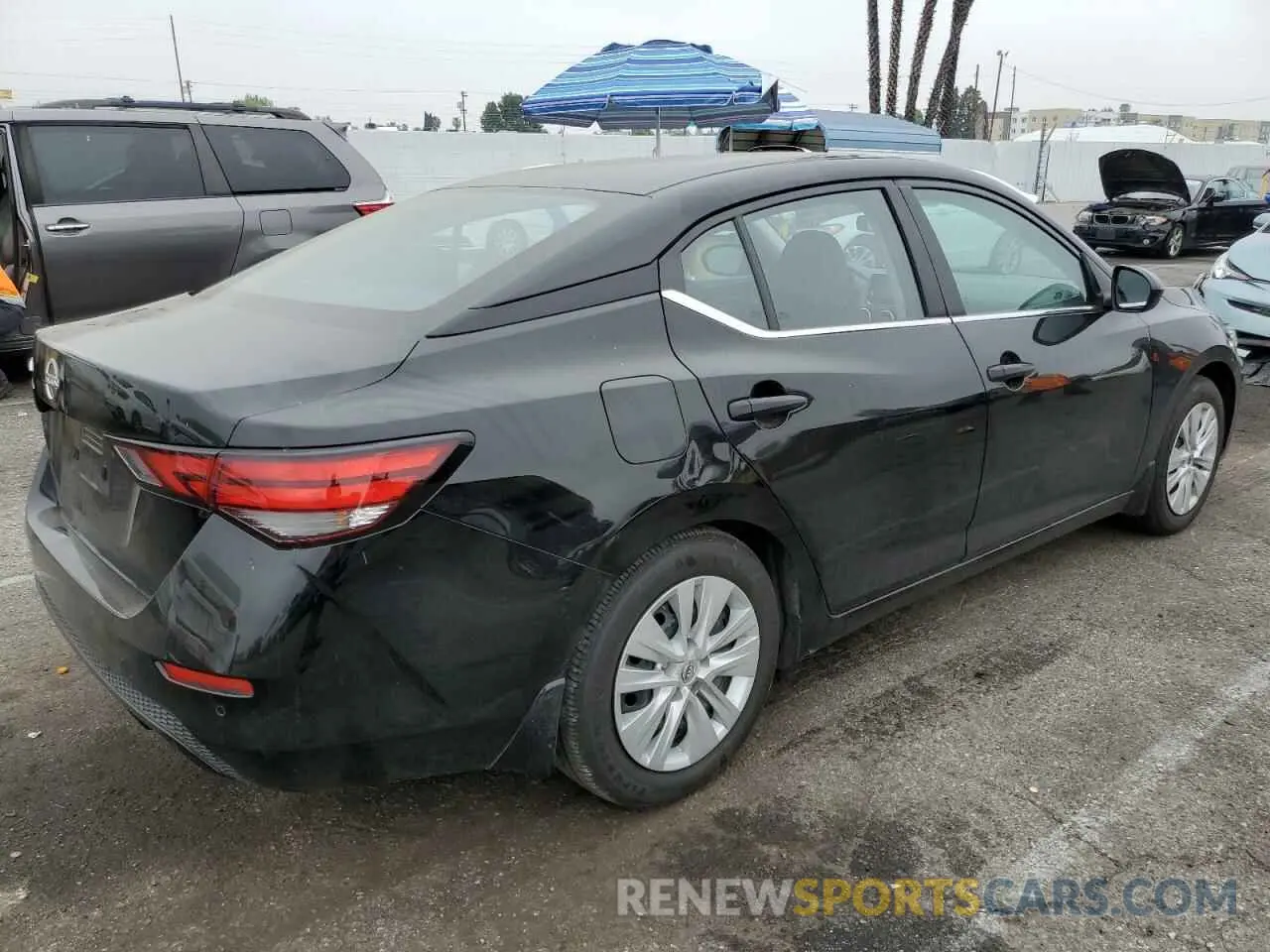 3 fotografías del automóvil dañado 3N1AB8BV0RY214465 NISSAN SENTRA 2024