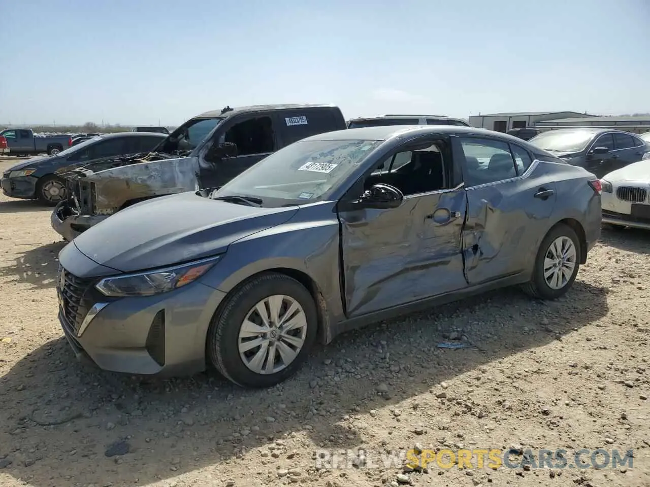 1 fotografías del automóvil dañado 3N1AB8BV0RY225787 NISSAN SENTRA 2024