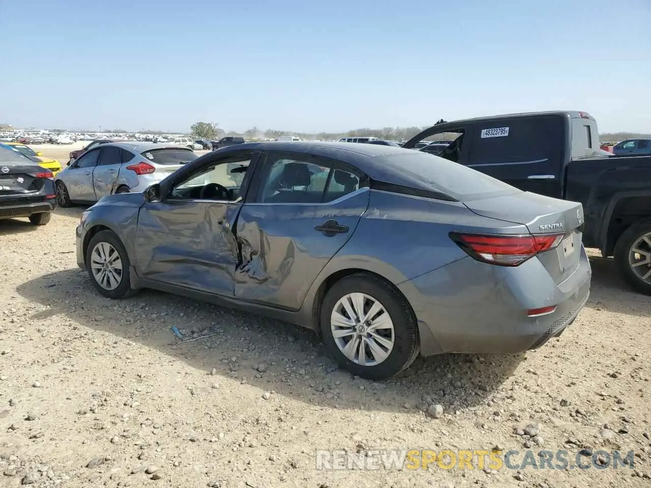 4 fotografías del automóvil dañado 3N1AB8BV0RY225787 NISSAN SENTRA 2024