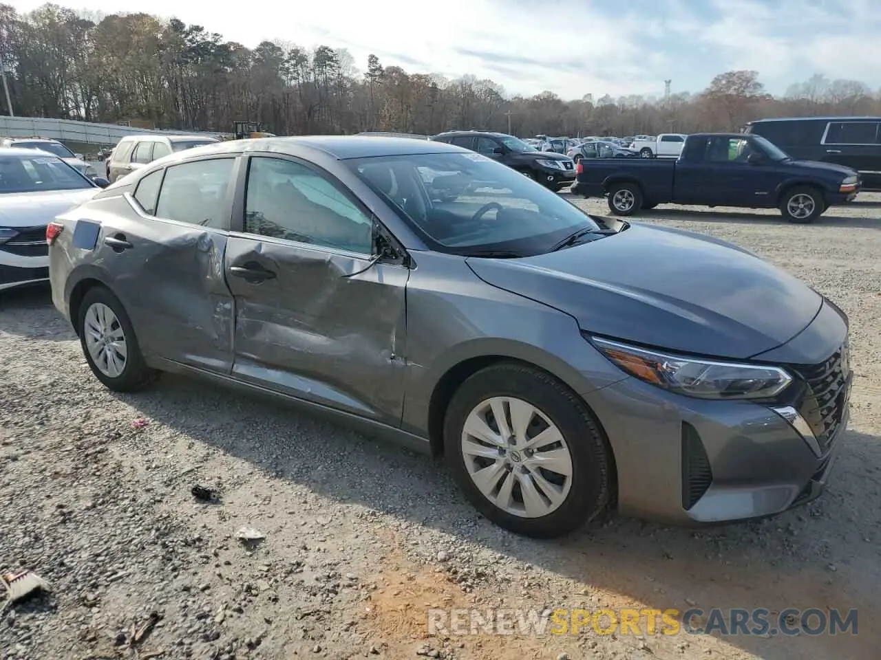 4 fotografías del automóvil dañado 3N1AB8BV0RY283270 NISSAN SENTRA 2024