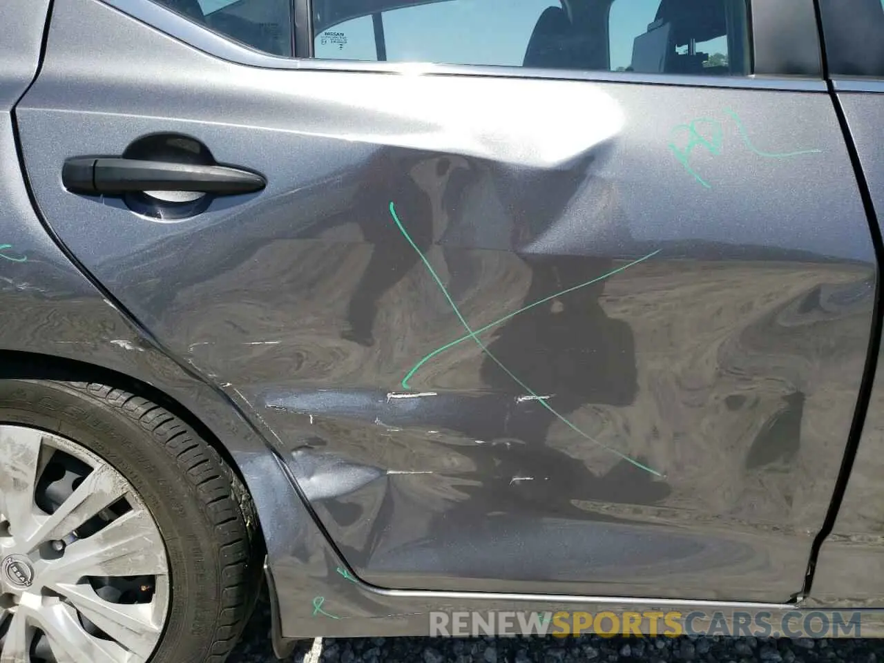 10 fotografías del automóvil dañado 3N1AB8BV0RY283463 NISSAN SENTRA 2024