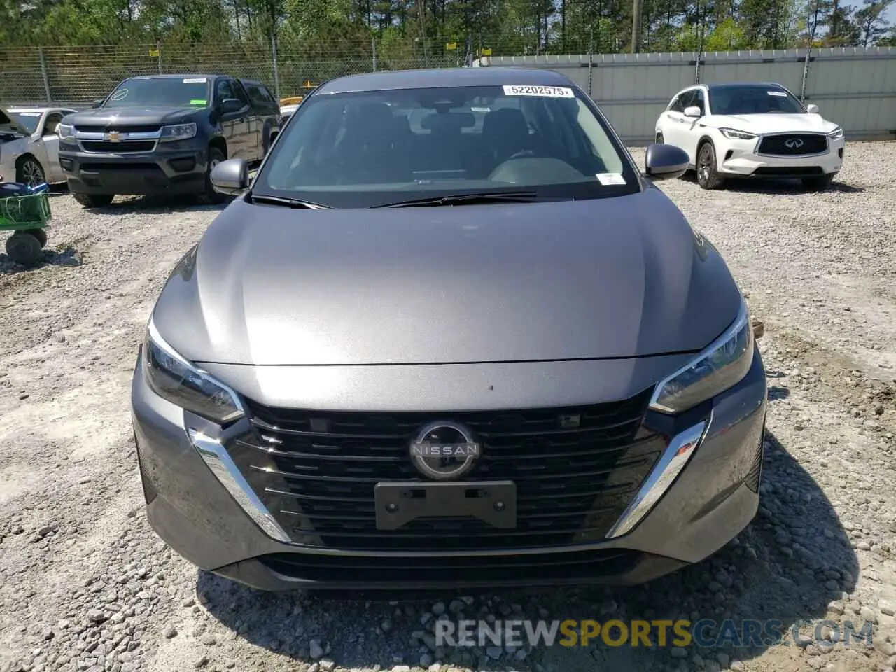 5 fotografías del automóvil dañado 3N1AB8BV0RY283463 NISSAN SENTRA 2024