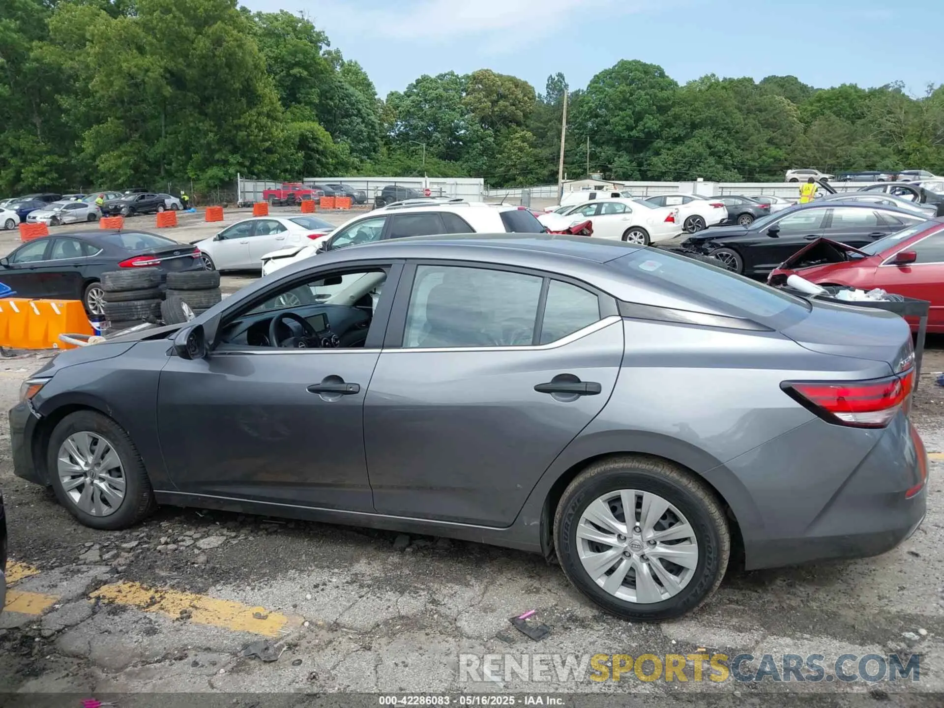 14 fotografías del automóvil dañado 3N1AB8BV0RY288713 NISSAN SENTRA 2024