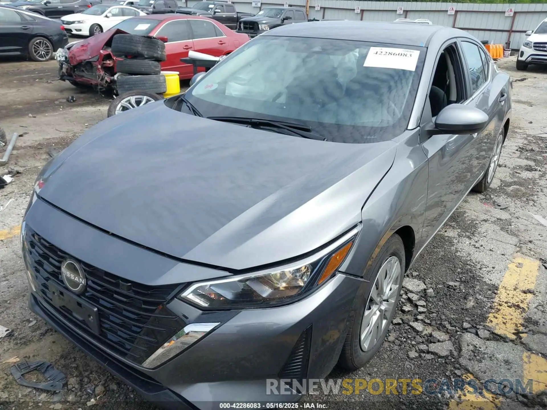 2 fotografías del automóvil dañado 3N1AB8BV0RY288713 NISSAN SENTRA 2024
